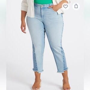 Democracy Ab Solution High Rise Straight Leg Jean